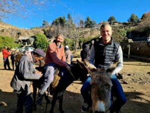 Overland tour of Lesotho.